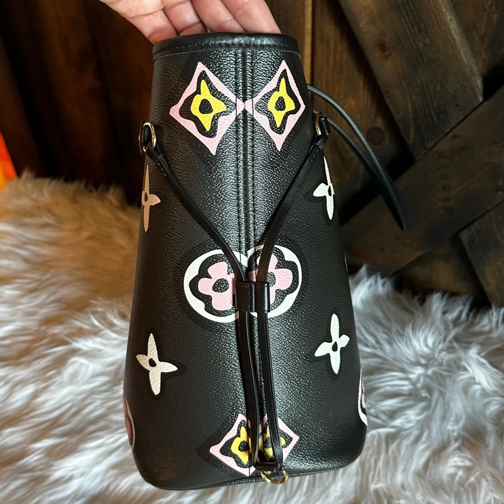 💖TRADE💖Limited Edition Louis Vuitton Wild at Heart Neverfull MM black - Picture 3 of 12
